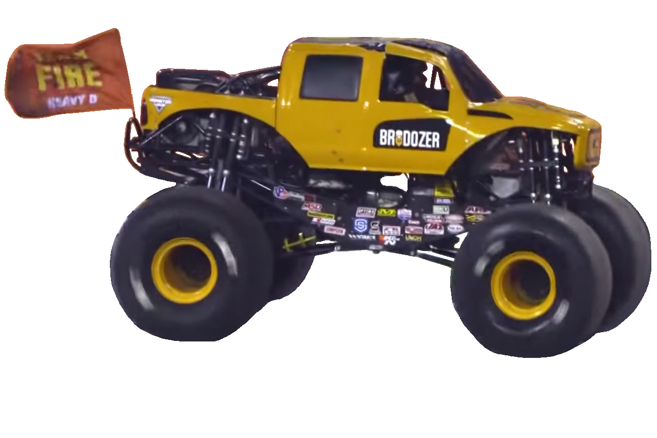 Brodozer monster top truck hot wheels