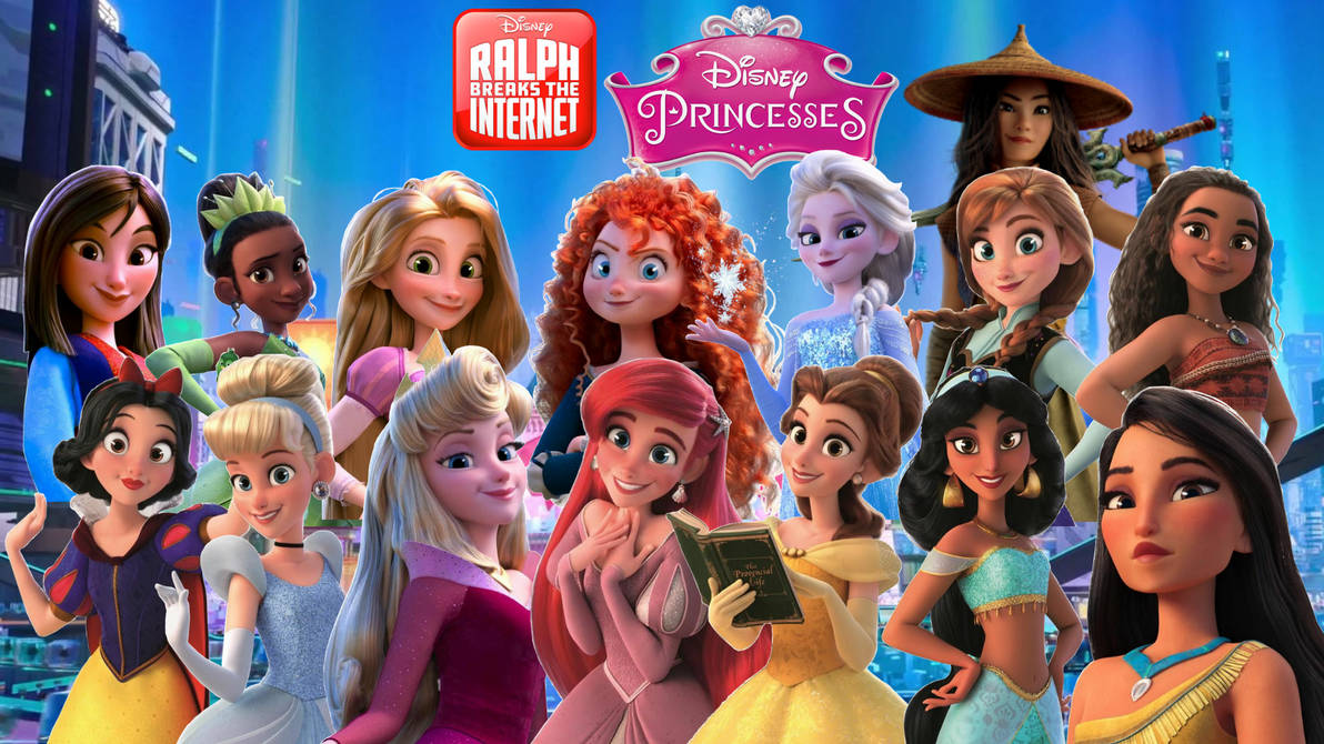 Elsa Rbti RBTI Disney Princesses Wallpaper Feat Raya by DipperBronyPines98 on ...