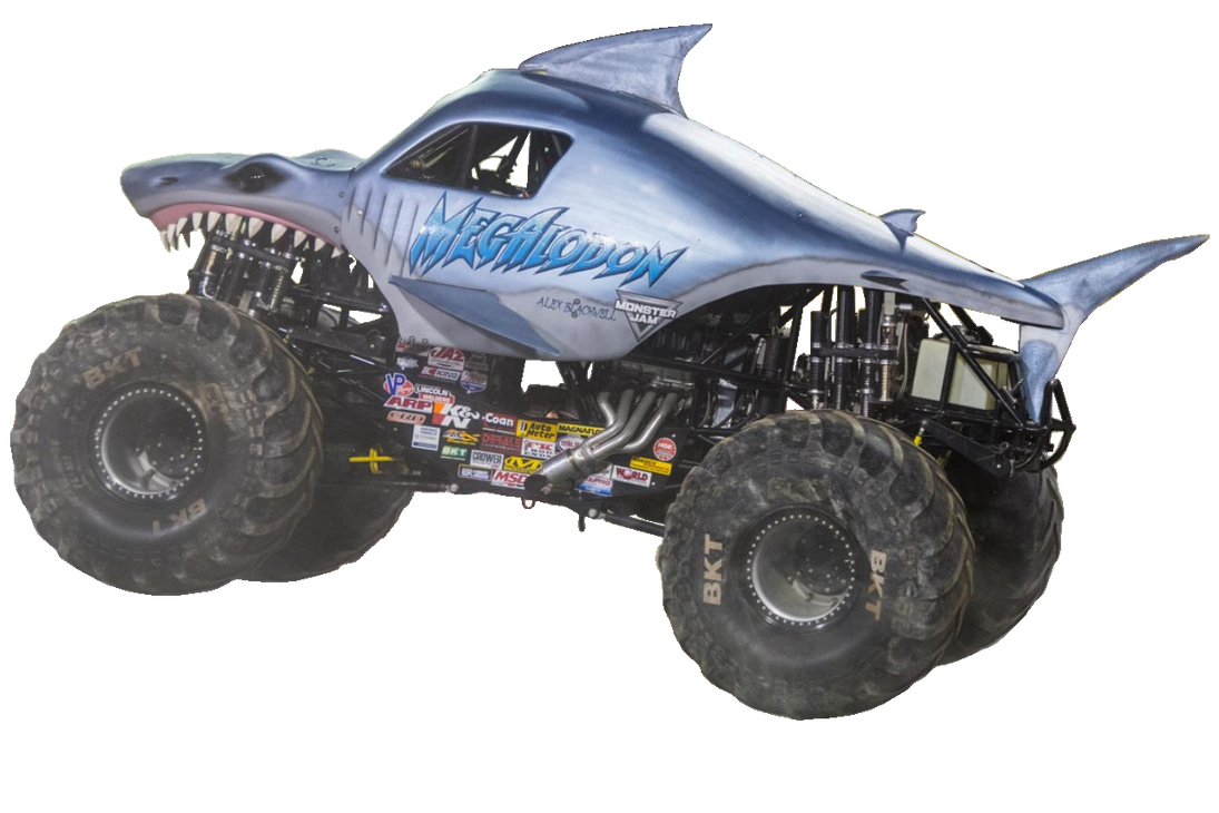 Monster Jam Megalodon #9 by DipperBronyPines98 on DeviantArt