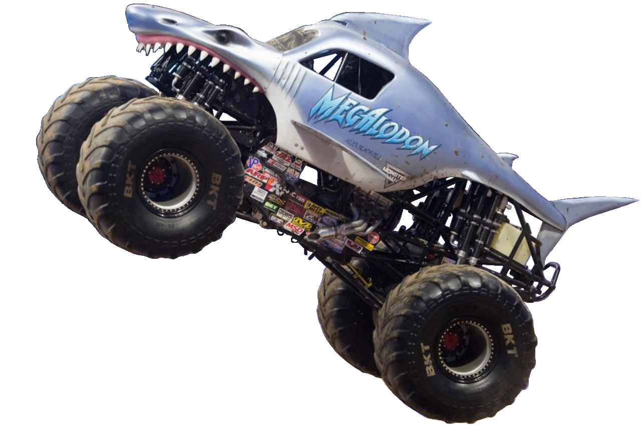 Monster Jam Megalodon #14 by DipperBronyPines98 on DeviantArt