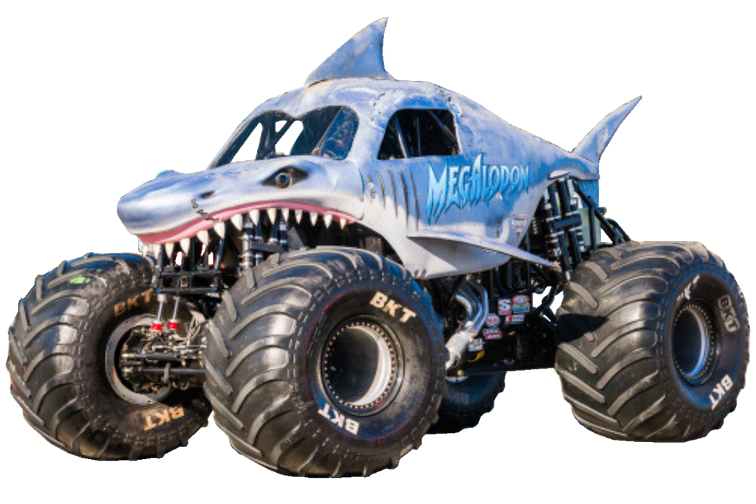 Monster Jam Megalodon #16 by DipperBronyPines98 on DeviantArt