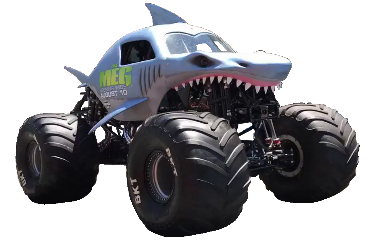 Monster Jam Megalodon #18 by DipperBronyPines98 on DeviantArt