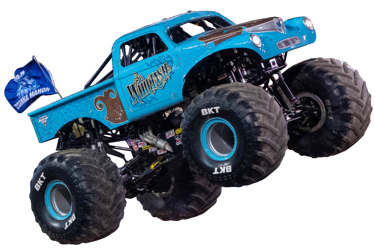Monster jam top whiplash toy