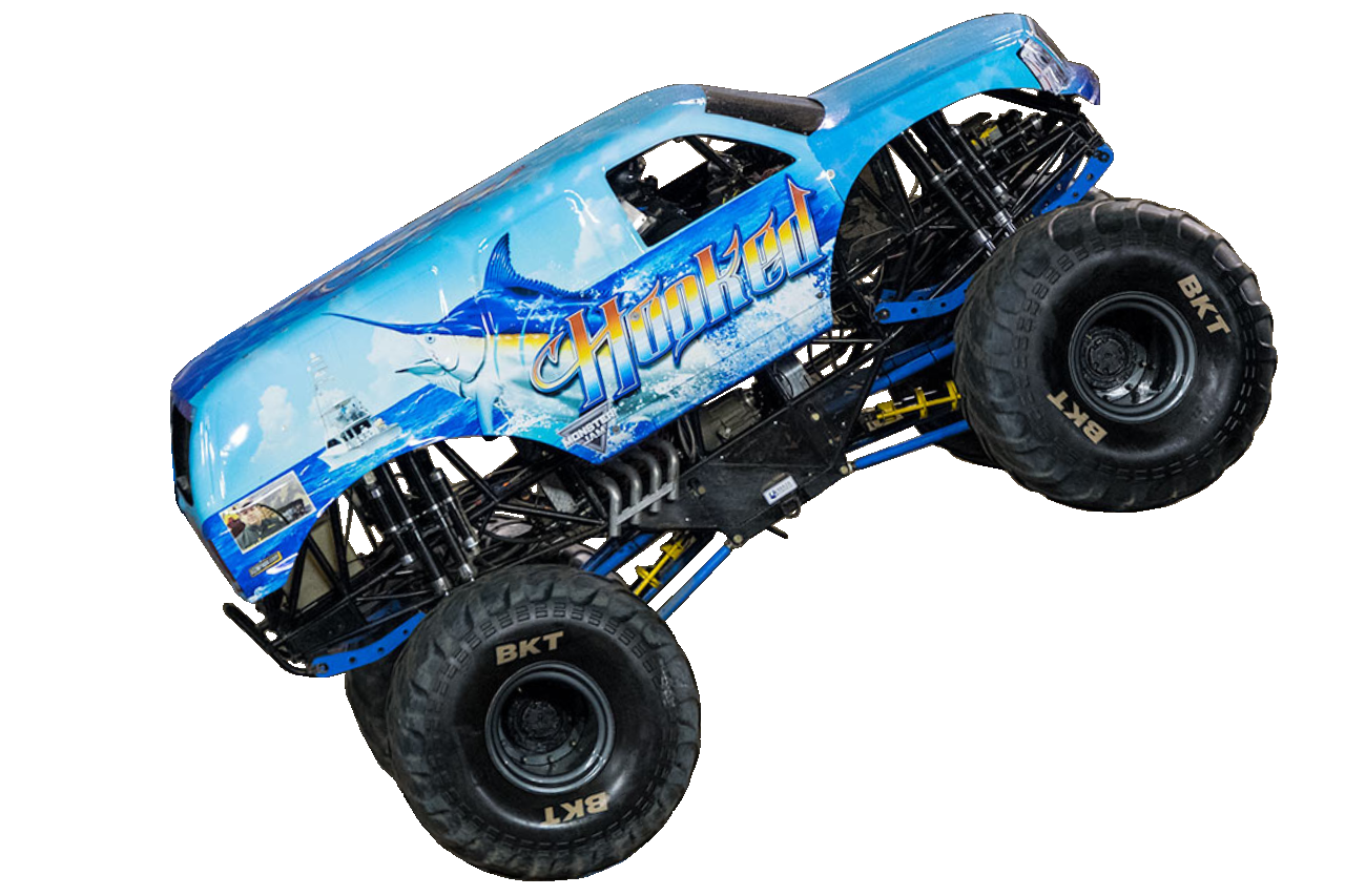 Hooked monster online truck toy