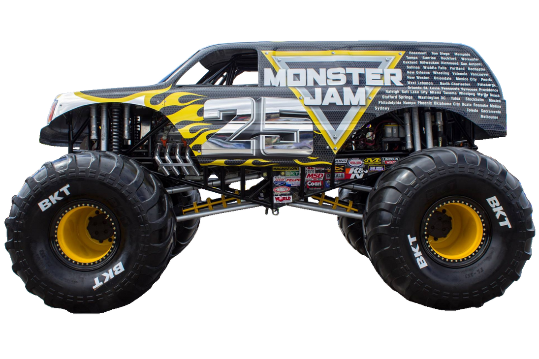 Monster Jam 25th Anniversary, Monster Trucks Wiki