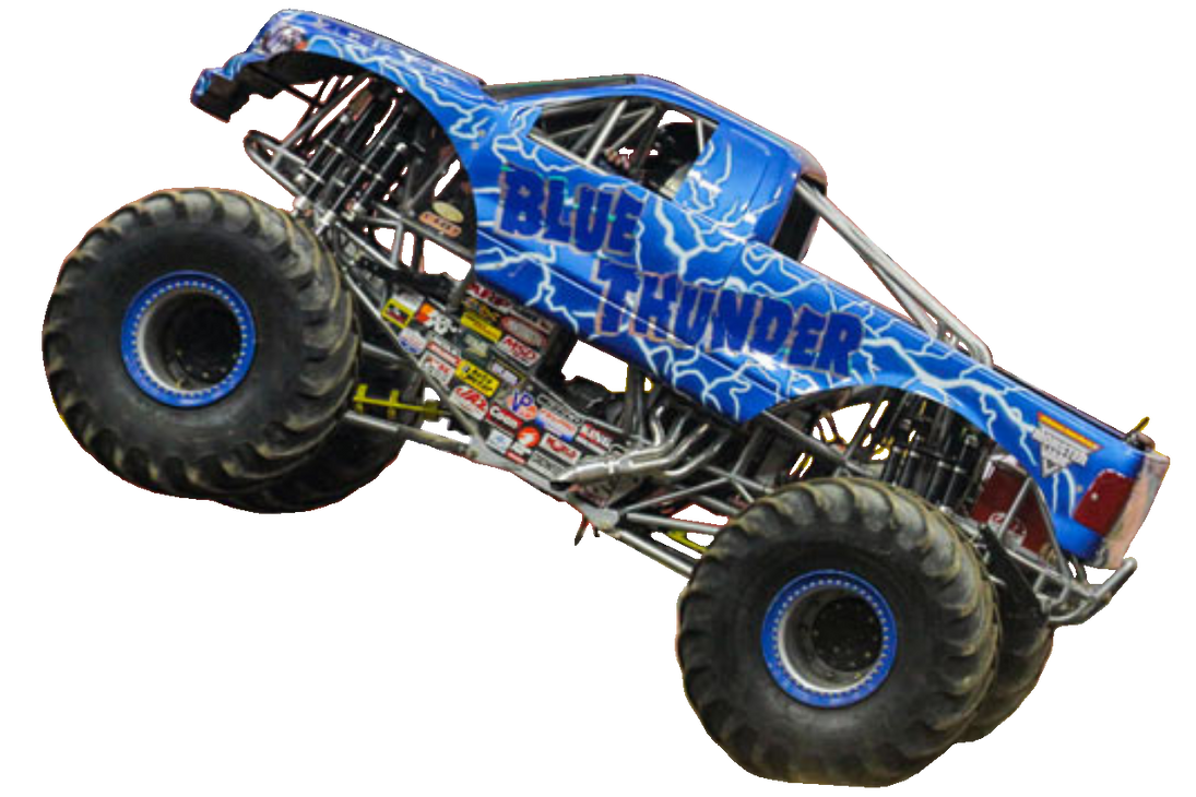 Monster Jam Blue Thunder #5 by DipperBronyPines98 on DeviantArt