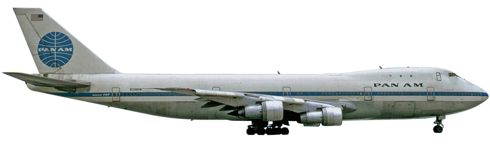航空機・ヘリコプター PAN AM Boeing 747-200 1/200 航空機・ヘリコプター PAN AM Boeing 747-200 1/200 16 May 1977