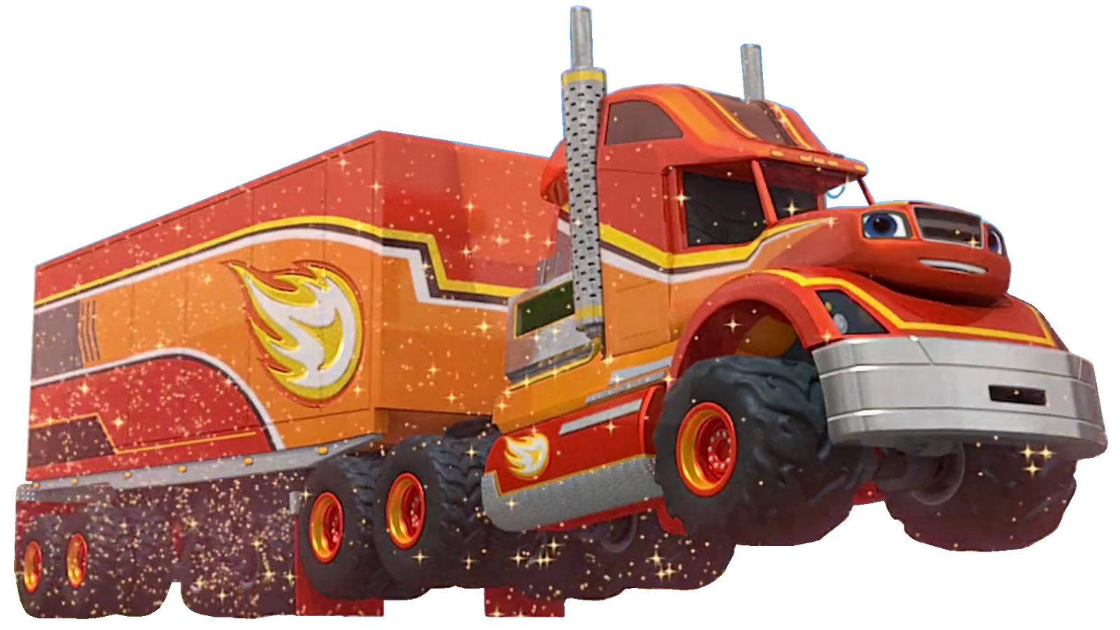 Big blaze monster hot sale truck
