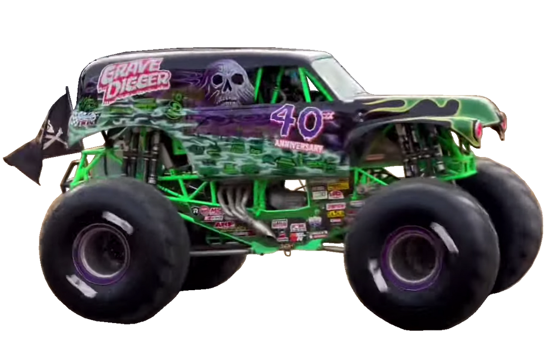 Grave Digger 40th Anniversary #53 by DipperBronyPines98 on DeviantArt
