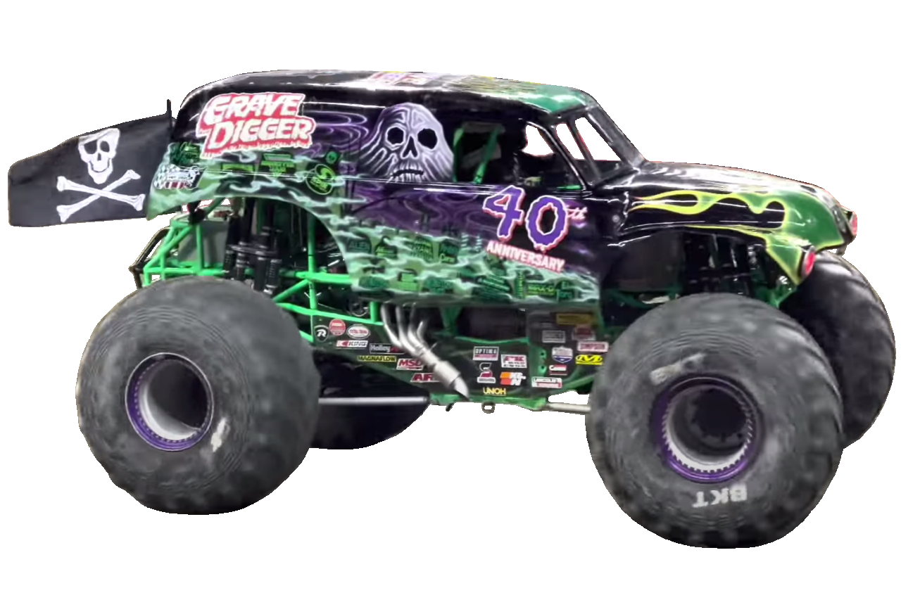 Grave Digger 40th Anniversary #60 by DipperBronyPines98 on DeviantArt