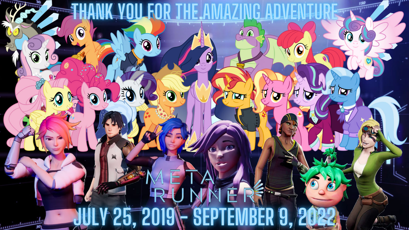 Meta Runner 10 Thank You For The Adventure Meta Runner #10 by DipperBronyPines98 on ...