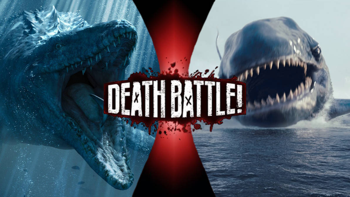 Death Battle JW Mosasaurus VS Monstro (2022) by DipperBronyPines98 on ...