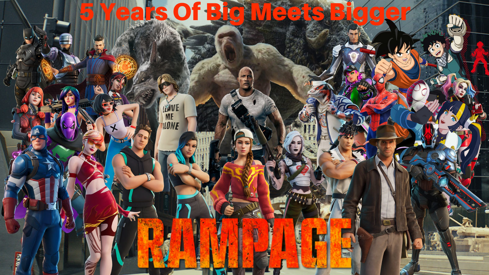Deviantart Rampage Dc Rampage Movie 5 Year Anniversary #14 by DipperBronyPines98 on DeviantArt