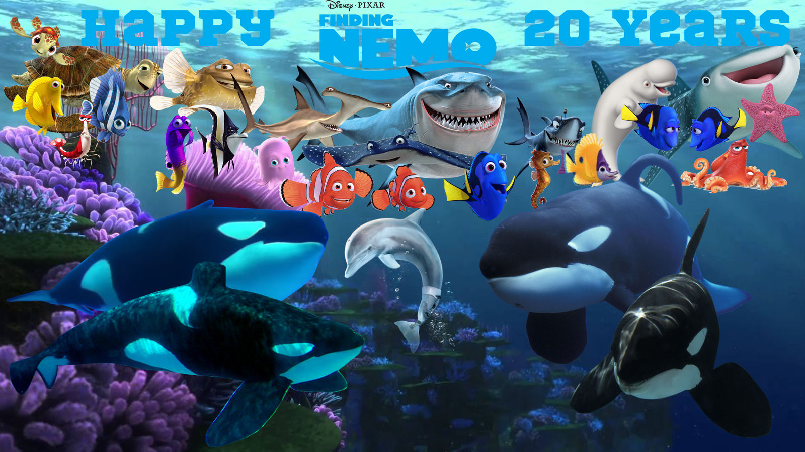 Happy 20 Years Finding Nemo #8 by DipperBronyPines98 on DeviantArt