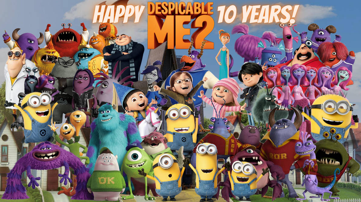 Happy 10 Years Despicable Me 2! #12 by DipperBronyPines98 on DeviantArt