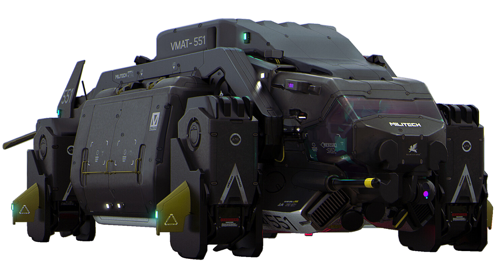 Segatari Militech Digital Cyberpunk 2077 Militech Manticore #2 by DipperBronyPines98 on DeviantArt