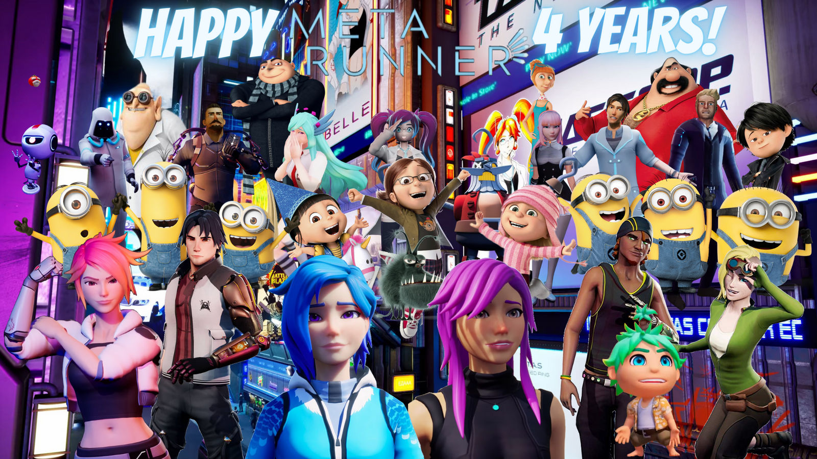 Meta Runner 10 Happy 4 Years Meta Runner #10 by DipperBronyPines98 on DeviantArt