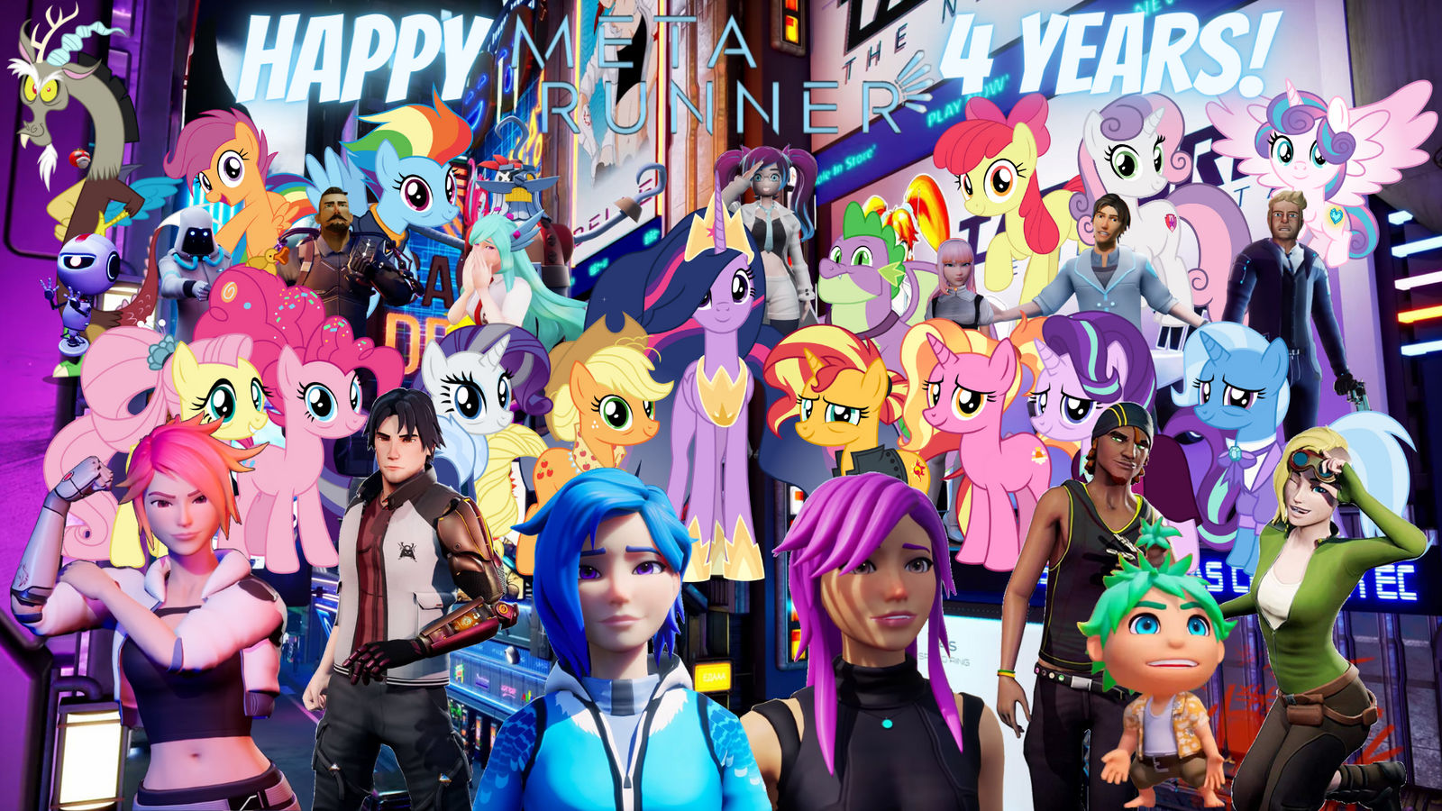 Meta Runner Evolution Happy 4 Years Meta Runner #15 by DipperBronyPines98 on DeviantArt