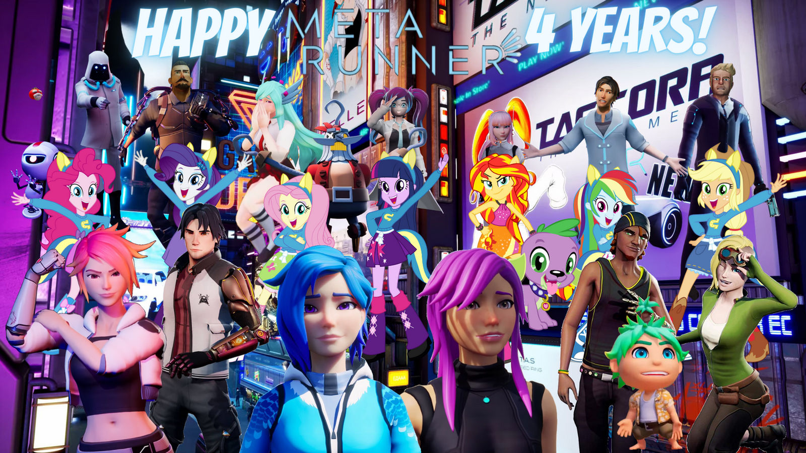Meta Runner Evolution Happy 4 Years Meta Runner #16 by DipperBronyPines98 on DeviantArt