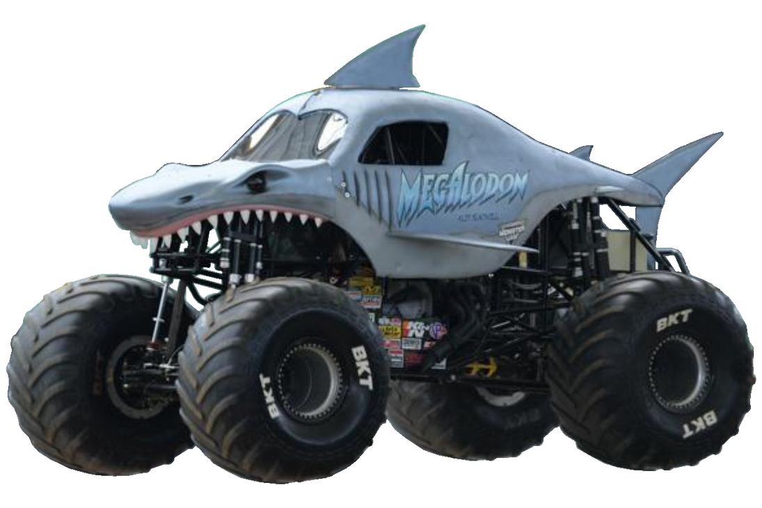 Monster Jam Megalodon #24 by DipperBronyPines98 on DeviantArt