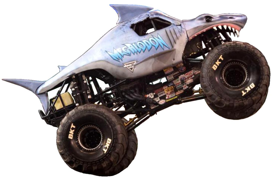 Monster Jam Megalodon #28 by DipperBronyPines98 on DeviantArt