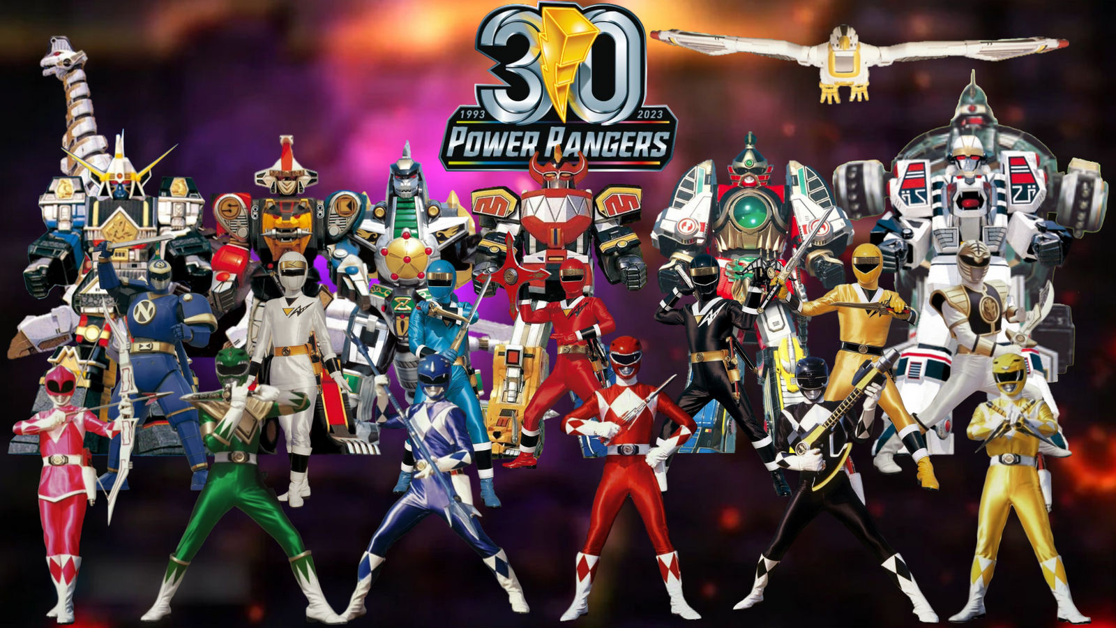 Happy Fish Power Rangers Happy 30 Years Power Rangers #1 by DipperBronyPines98 on DeviantArt