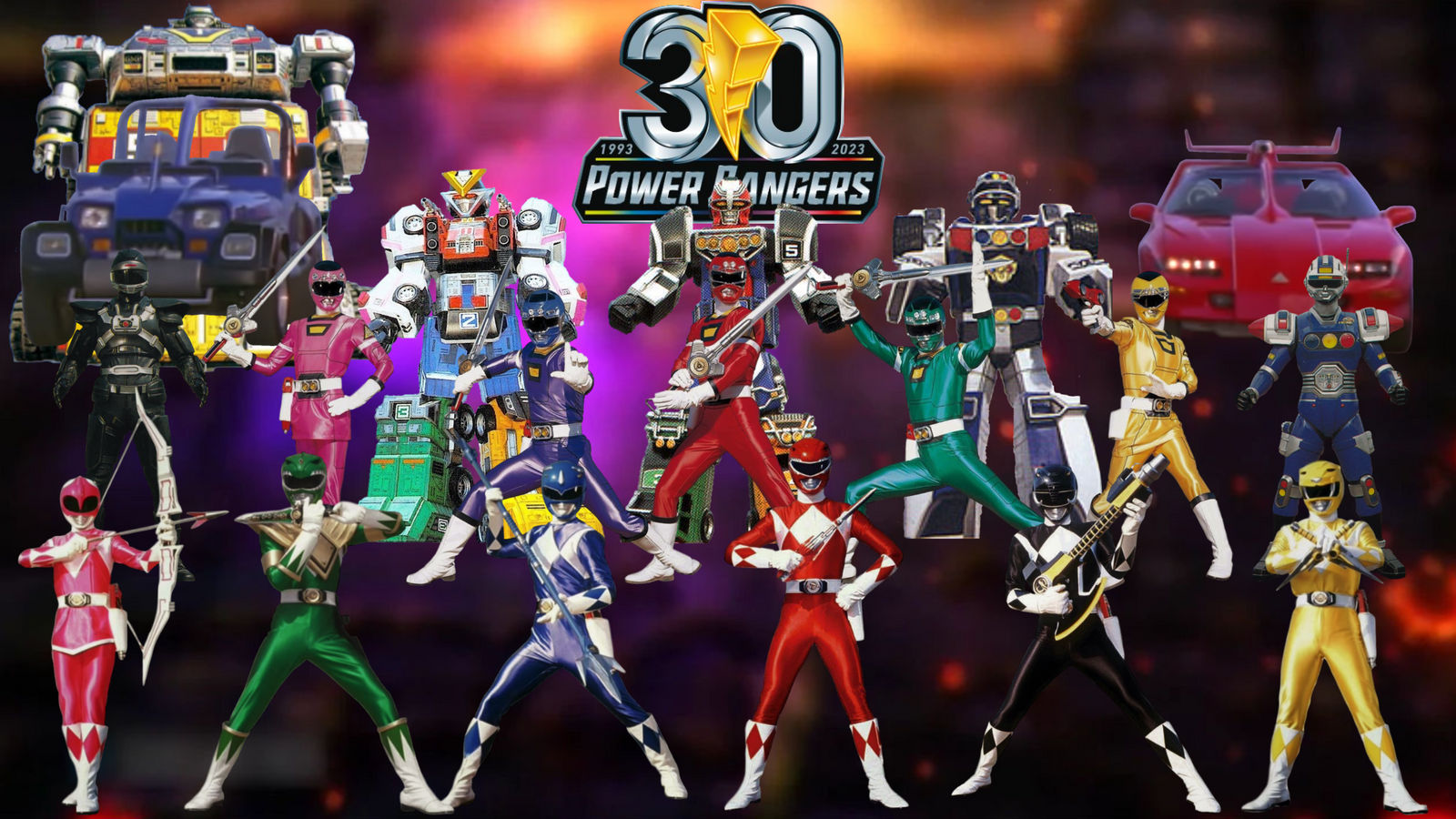 Happy 30 Years Power Rangers #3 by DipperBronyPines98 on DeviantArt