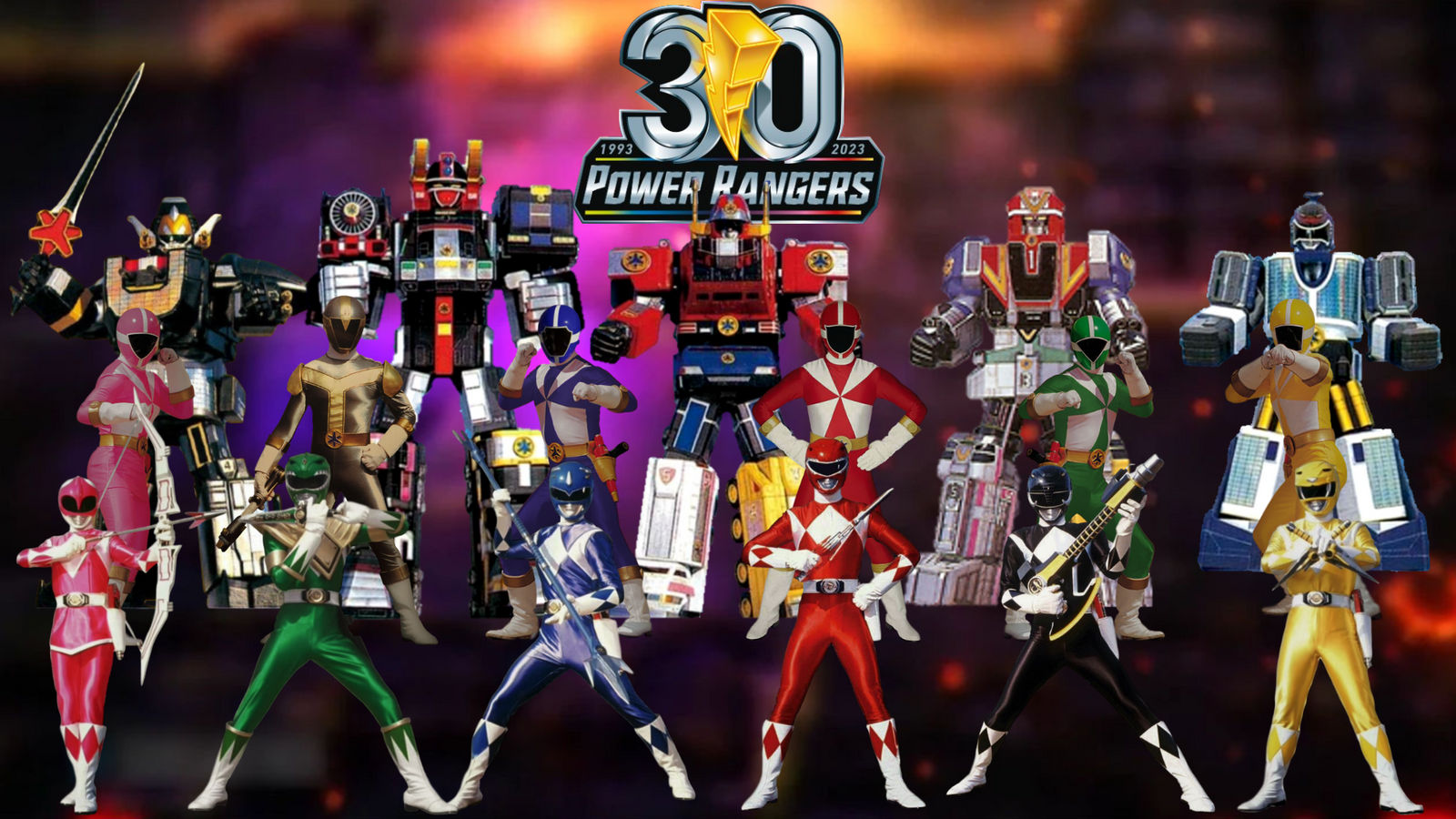 Happy 30 Years Power Rangers #6 by DipperBronyPines98 on DeviantArt