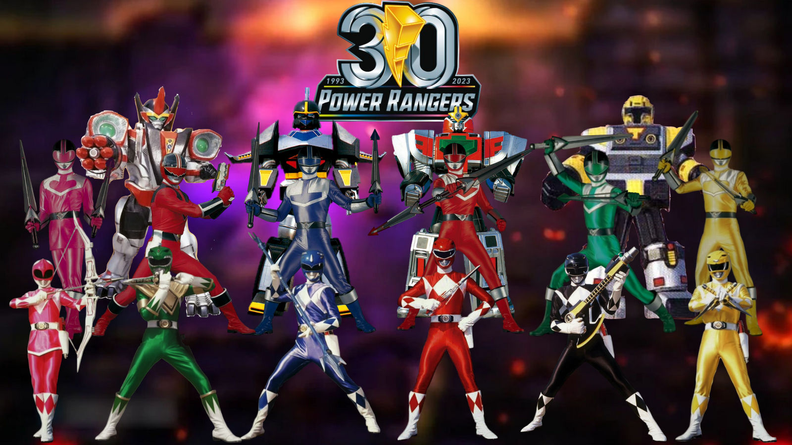 Happy 30 Years Power Rangers #7 by DipperBronyPines98 on DeviantArt