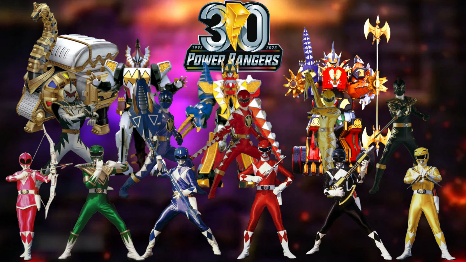 Happy 30 Years Power Rangers #10 by DipperBronyPines98 on DeviantArt