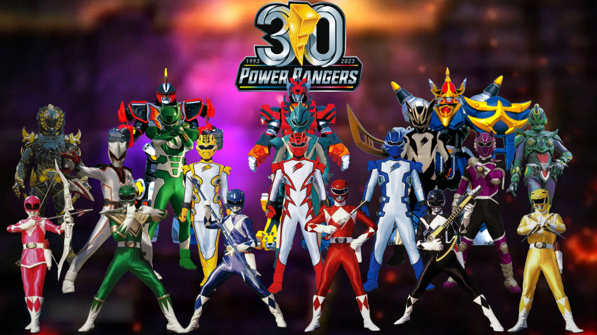 34 Power Rangers Happy 30 Years Power Rangers #14 by DipperBronyPines98 on DeviantArt