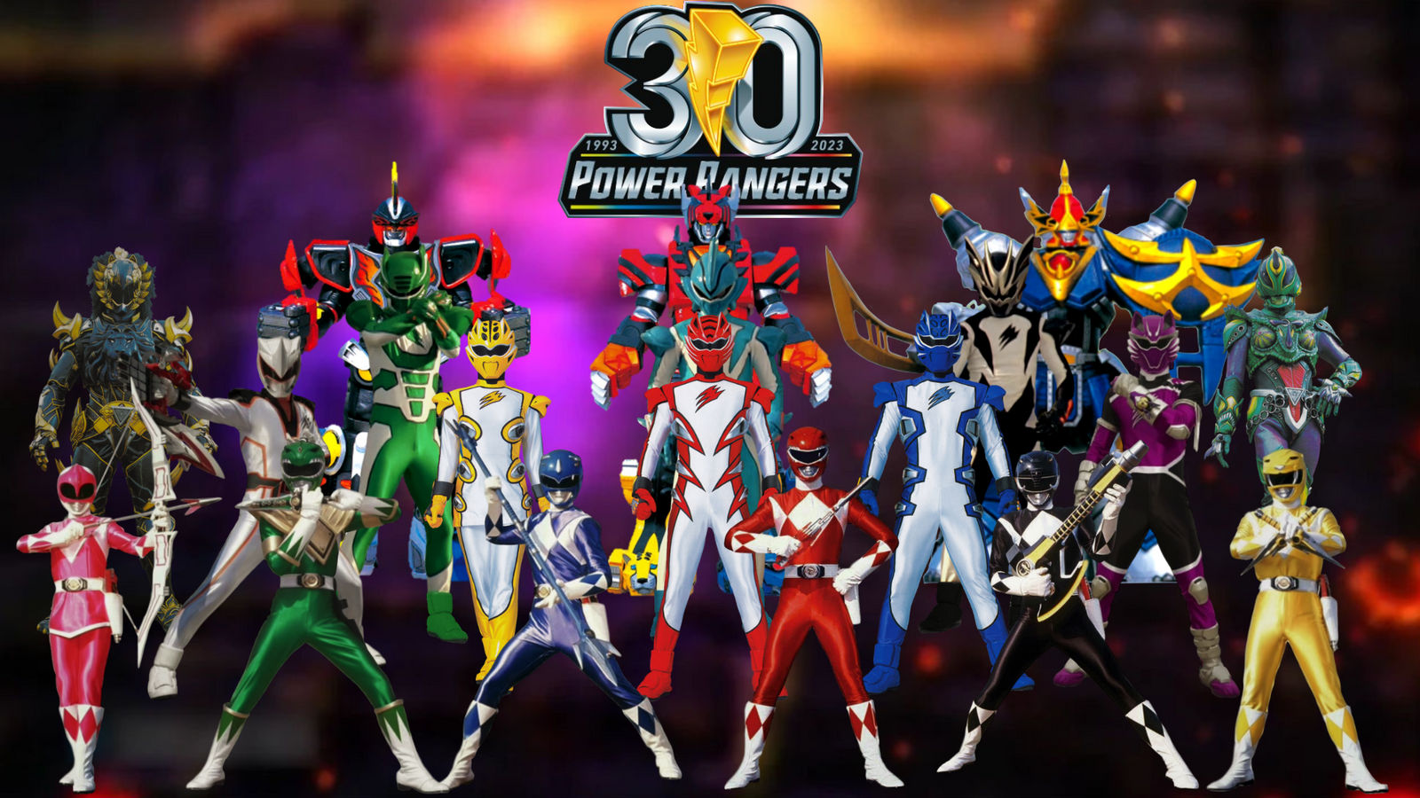 Happy 30 Years Power Rangers #14 by DipperBronyPines98 on DeviantArt