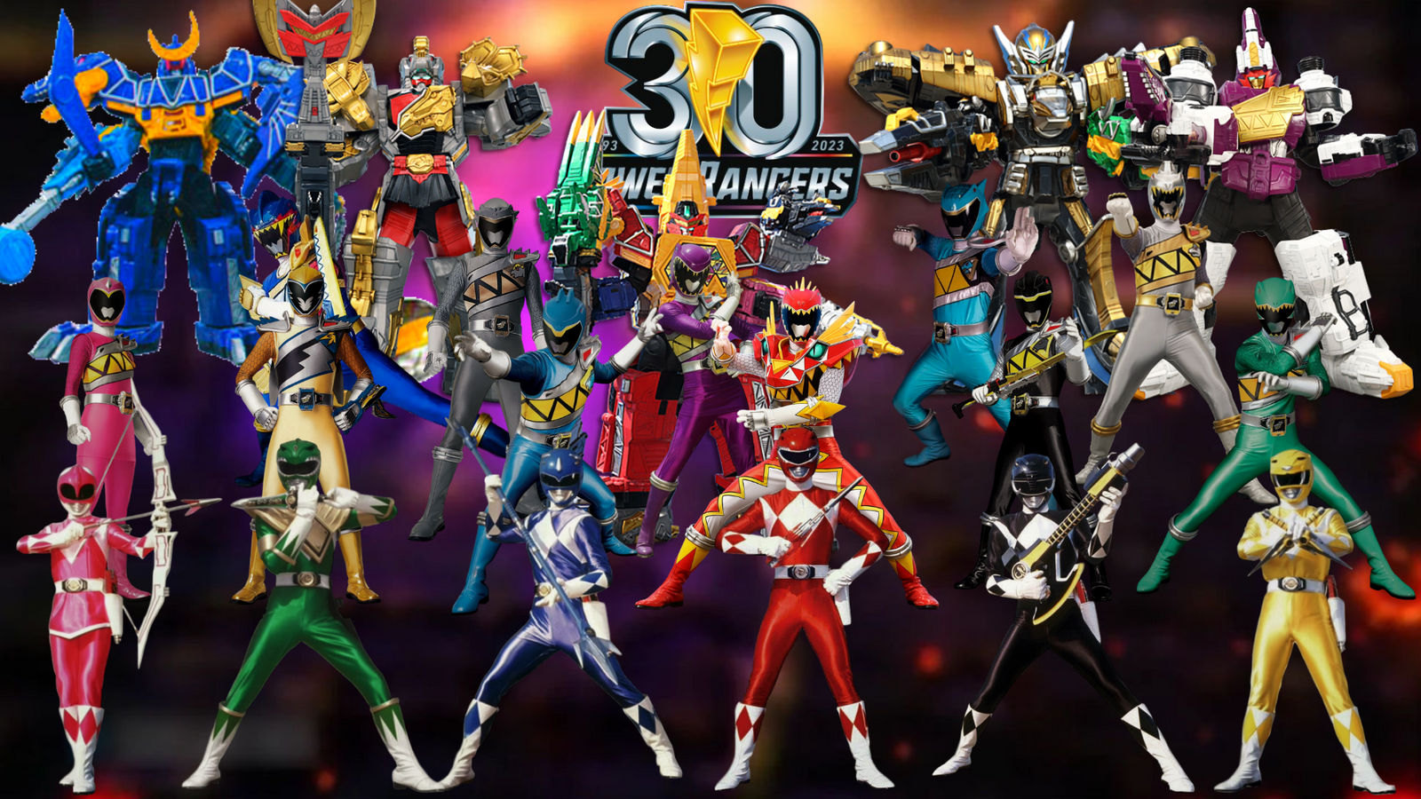 Happy 30 Years Power Rangers #21 by DipperBronyPines98 on DeviantArt