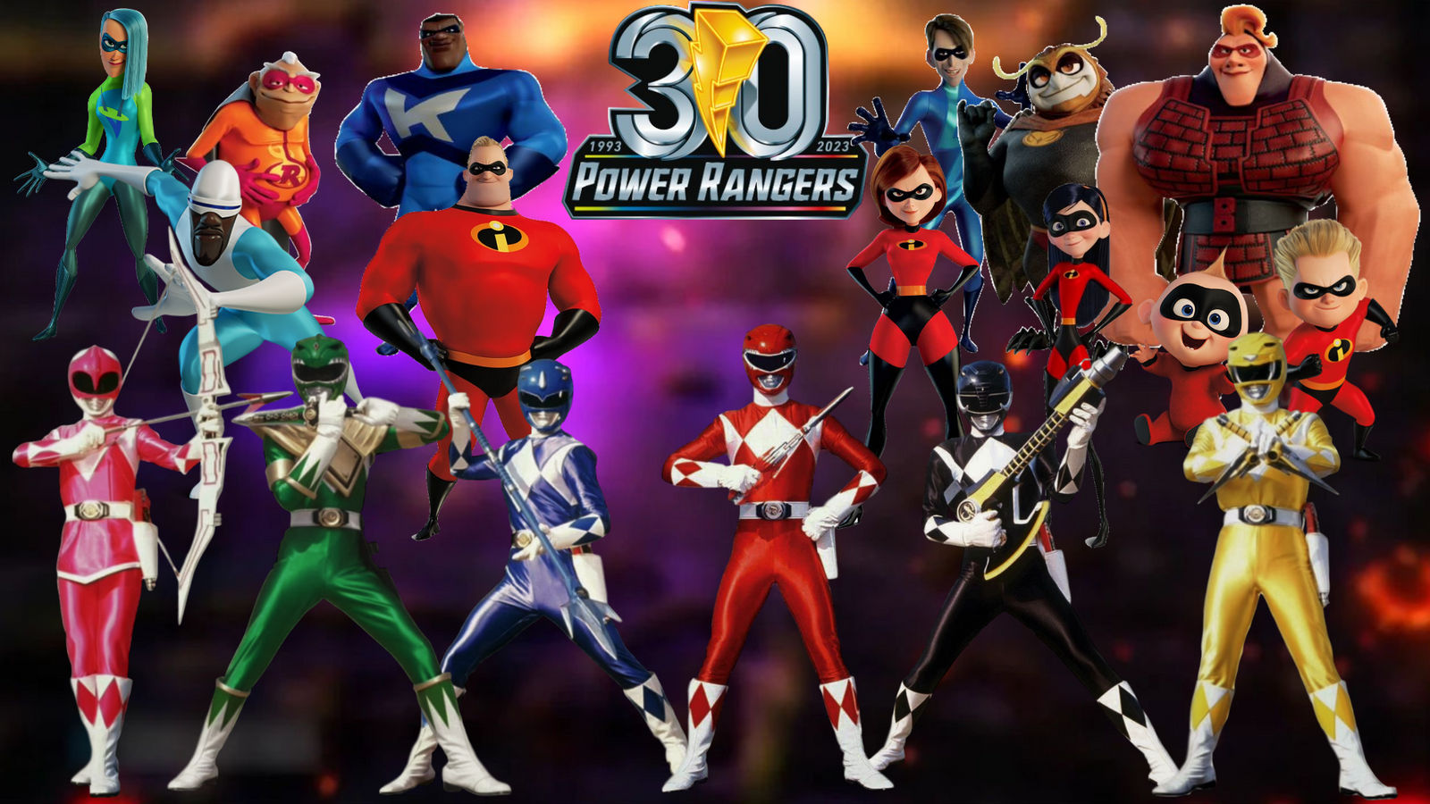 Happy 30 Years Power Rangers #41 by DipperBronyPines98 on DeviantArt