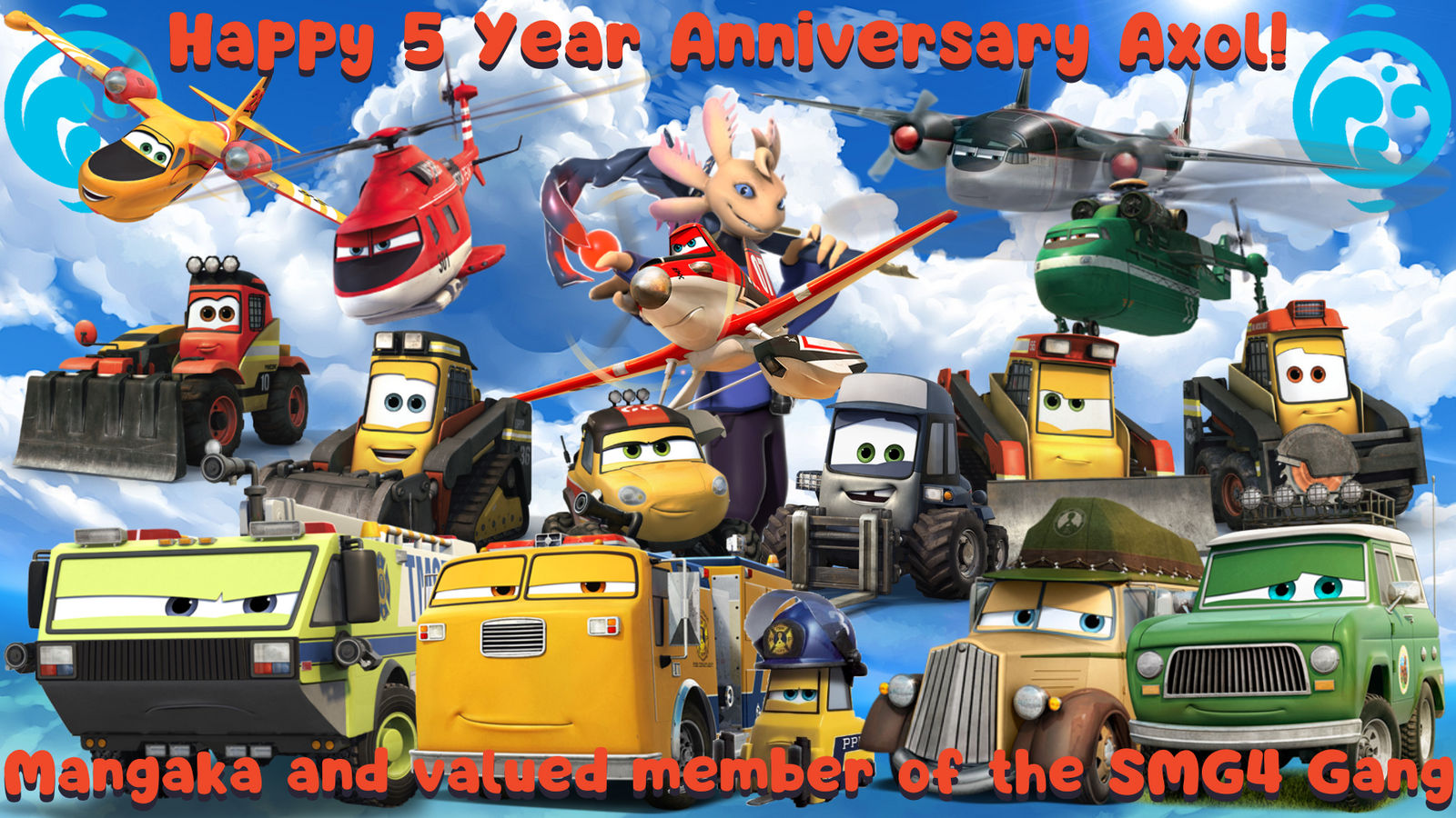 Happy 5 Years Axol #10 by DipperBronyPines98 on DeviantArt