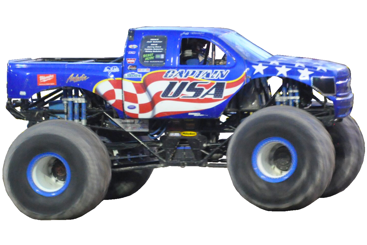 Captain USA Monster Truck #1 by DipperBronyPines98 on DeviantArt