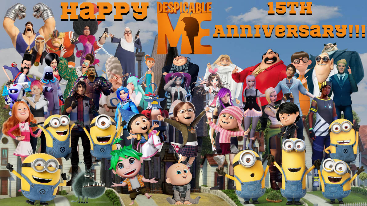 Happy 15th Anniversary Despicable Me! #5 by DipperBronyPines98 on ...
