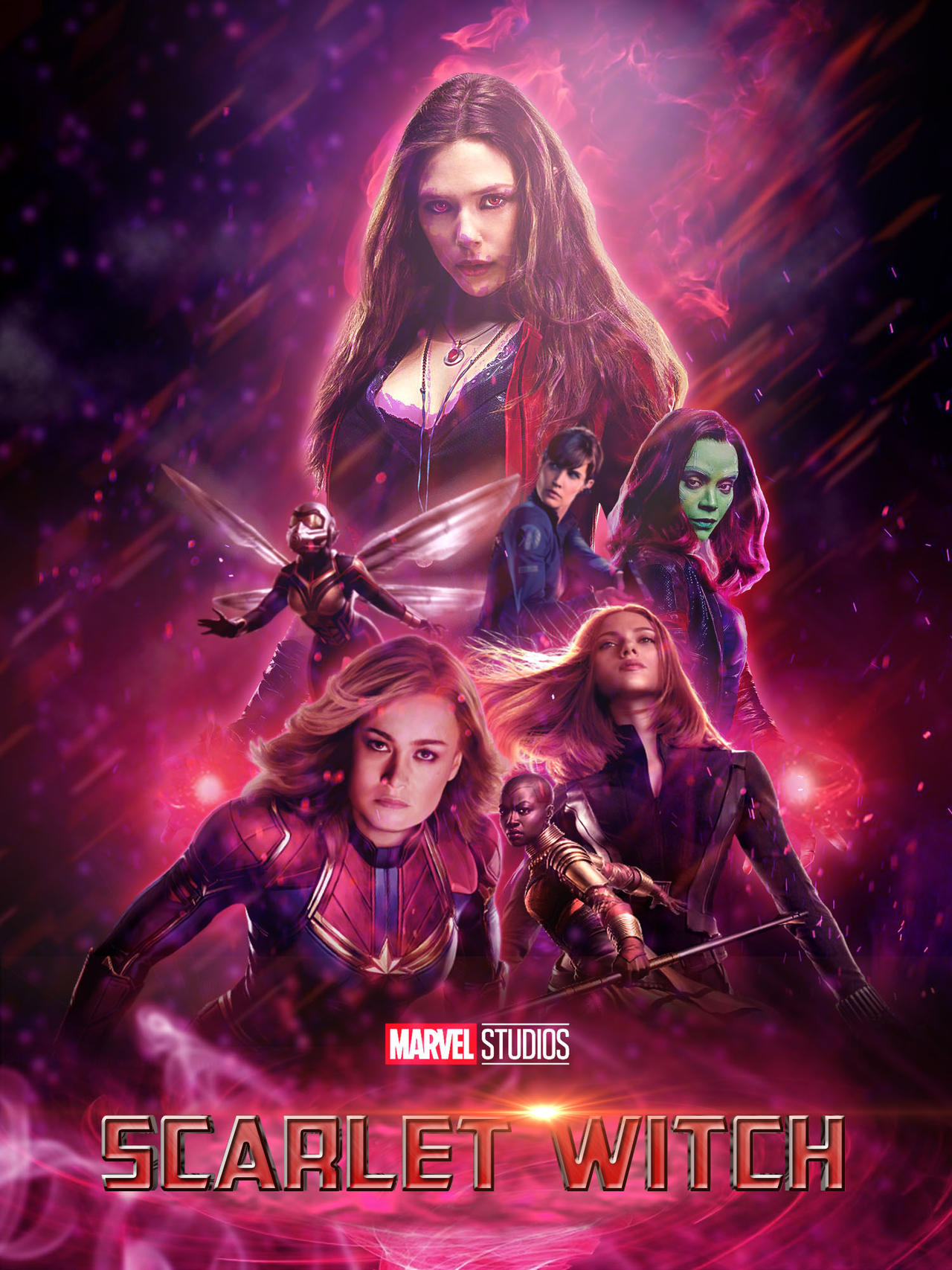 Scarlet Witch Fake Movie Poster By Ppr0ne On Deviantart