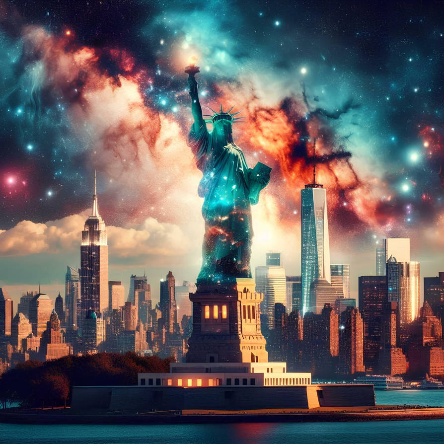 Liberty Deviantart artistic image of the statue of liberty by wolneybr on DeviantArt