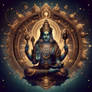 representation of the god brahma