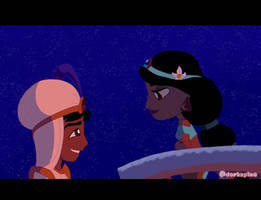 Aladdin and Jasmine