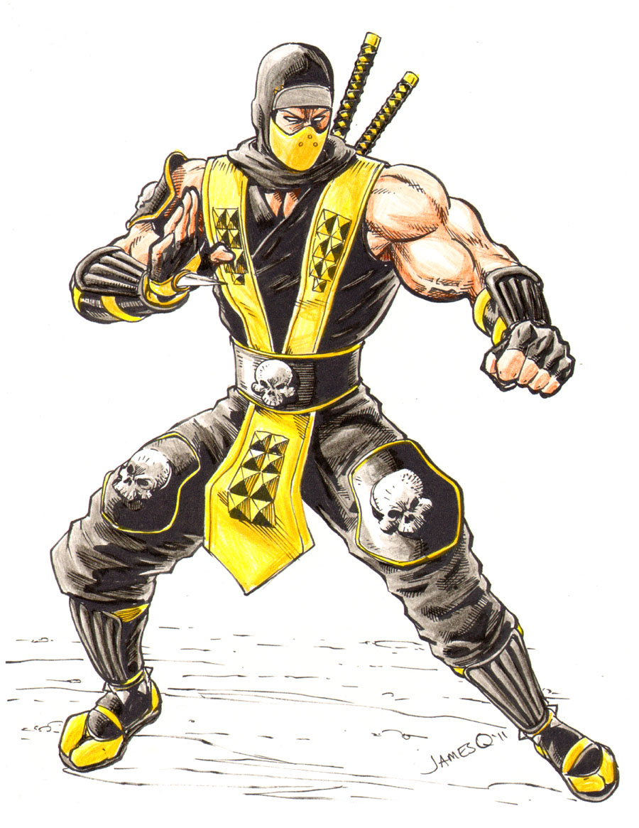 Scorpion Colored