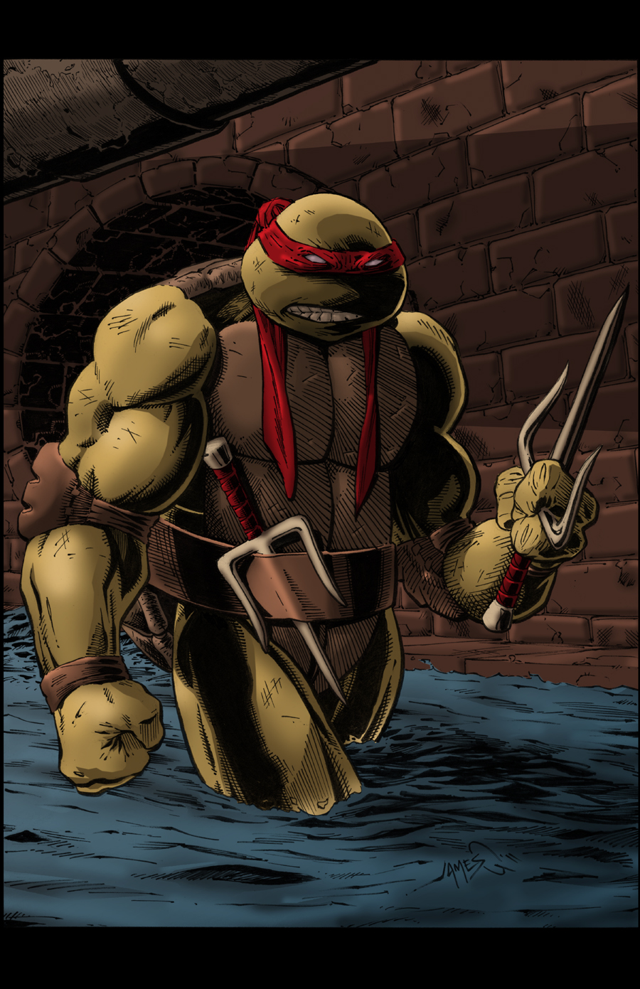 Zombie Raphael Color Raphael Colors by JamesQartist on DeviantArt
