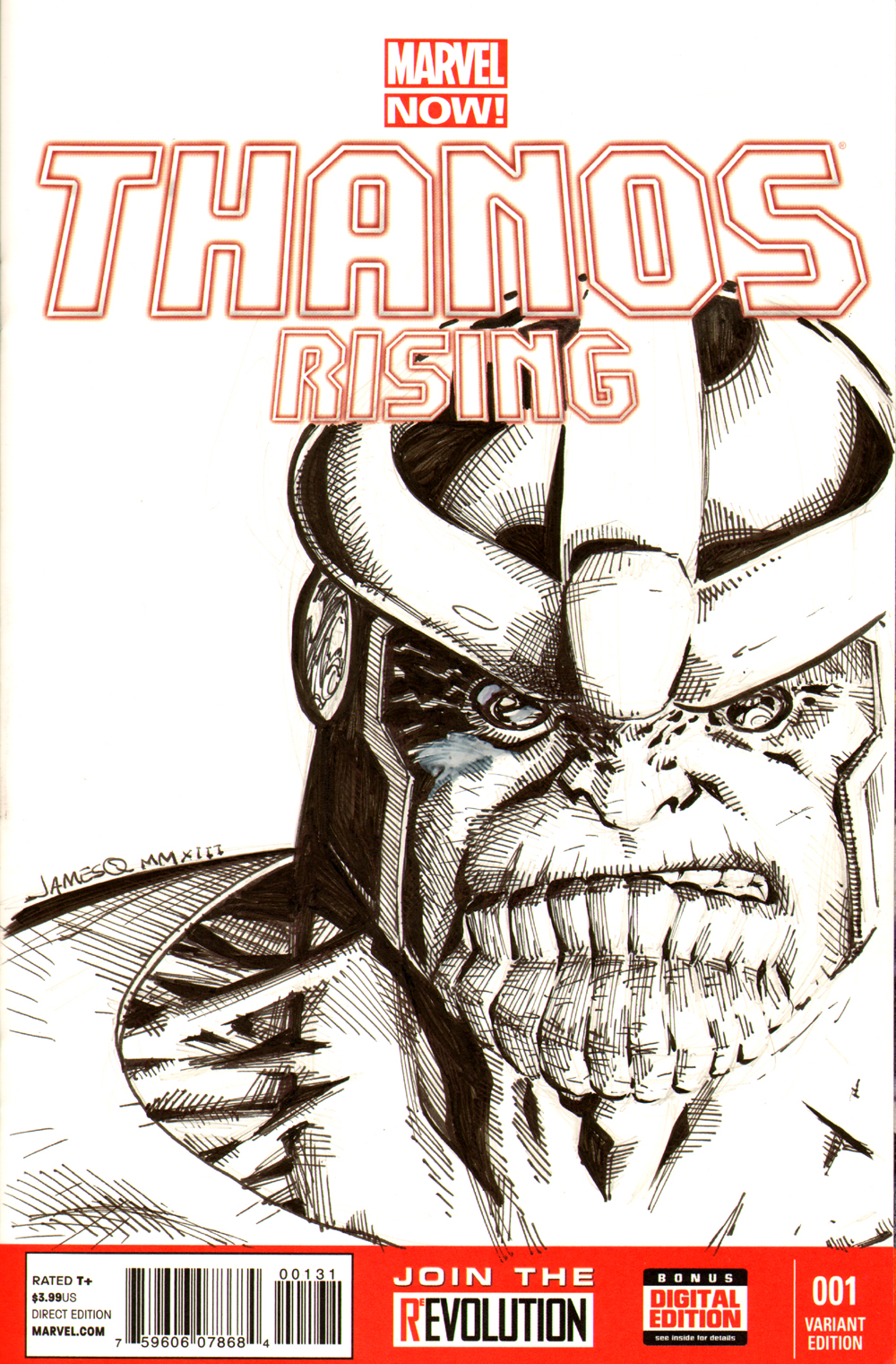 Thanos Sketch Cover