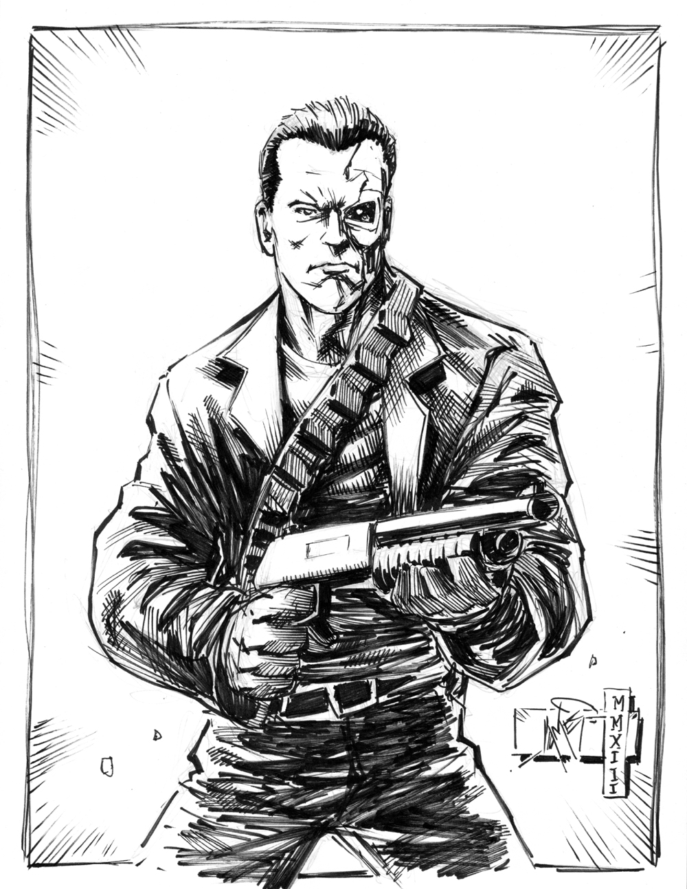 Terminator Sublimination Terminator by JamesQartist on DeviantArt