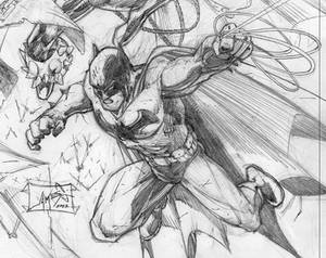 Tip Jar Batman Spawn 1 pencils