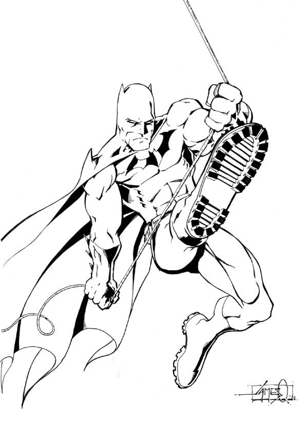 Batman Grid Line BatManLineDrawing by JamesQartist on DeviantArt