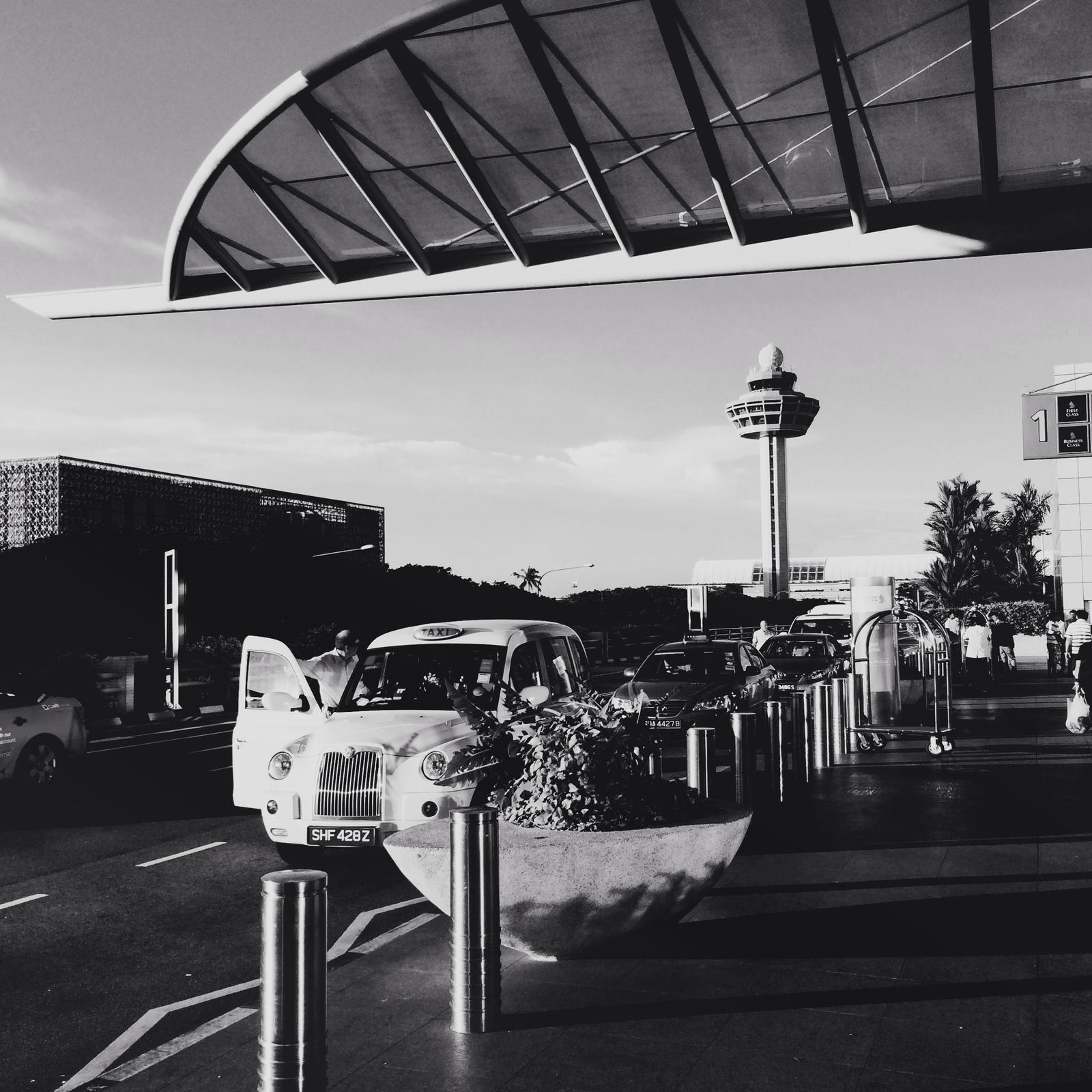 The Taxicab at the Aeroport