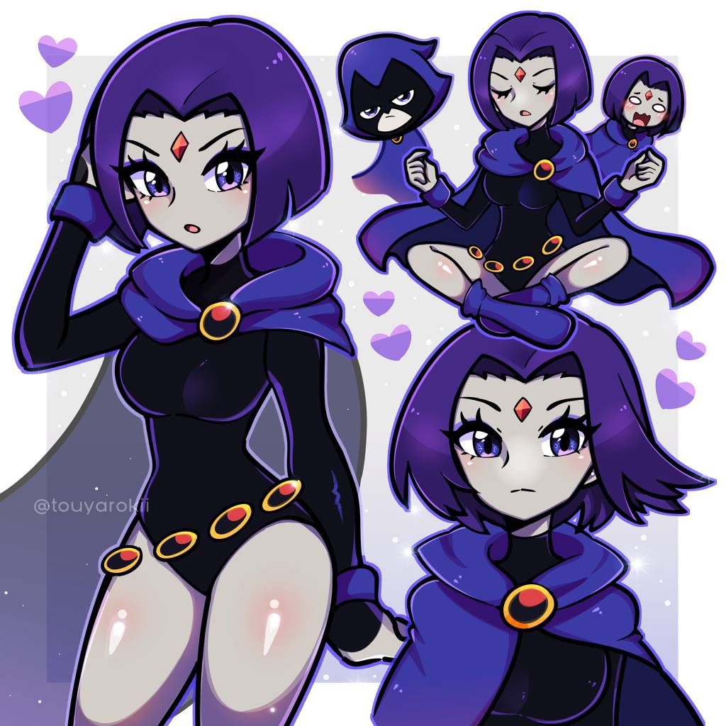 RAVENA (RAVEN)- TEEN TITANS by Konsennin on DeviantArt