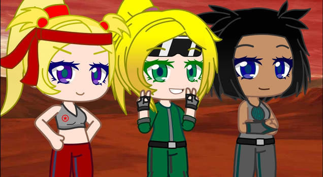 Cassie Sonya and Jacqui (Gacha Club)